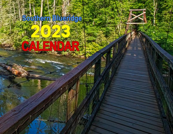2023 Southern Blueridge Calendar image of front cover