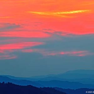 Sunset over the Ridges